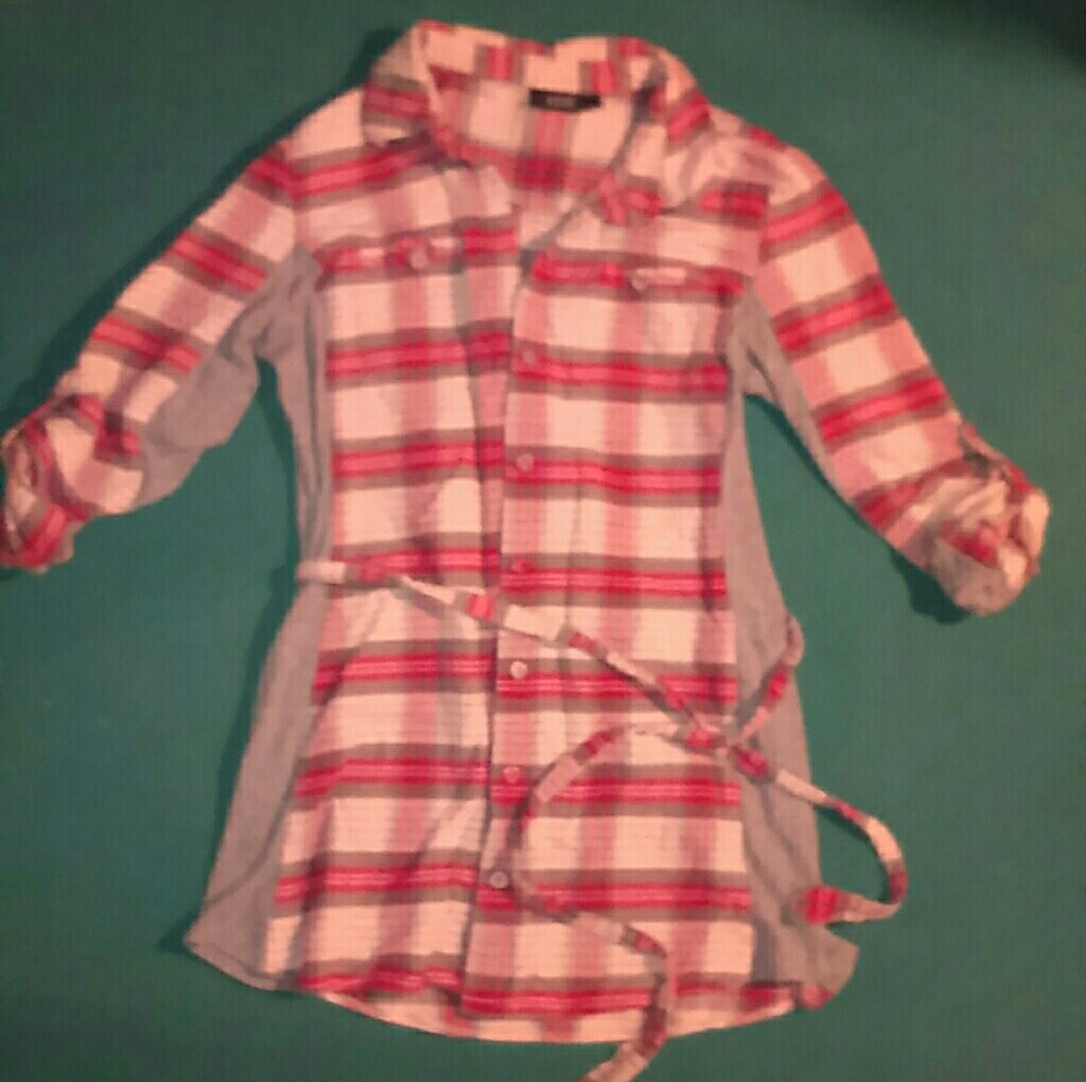 ➰🔆➰EUC plaid button down shirt